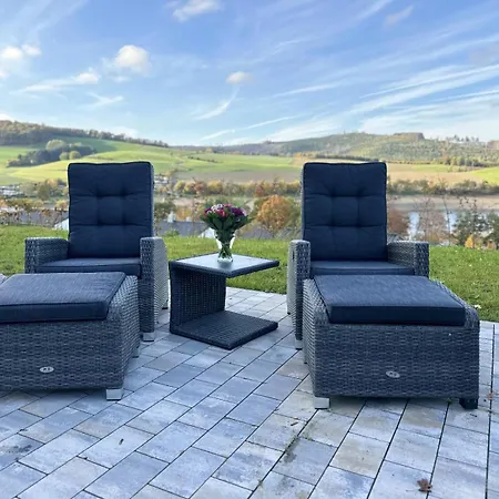 Heimathafen Diemelsee - Luxusferienhaus Diemelsee 6 Personen Mit Sauna, Dachterrasse Und Garten Holiday home Heringhausen