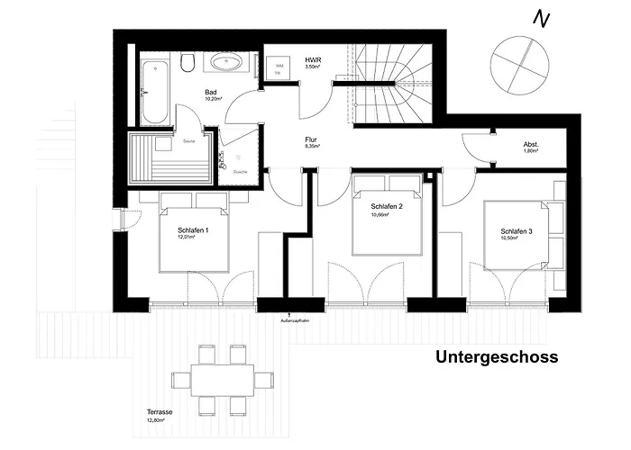 Сasa de vacaciones Heimathafen Diemelsee - Luxusferienhaus Diemelsee 6 Personen Mit Sauna, Dachterrasse Und Garten Heringhausen